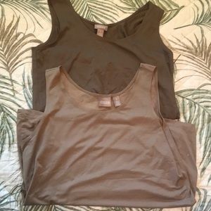 Chico’s Set of 2 Nude / Tan Tanks
